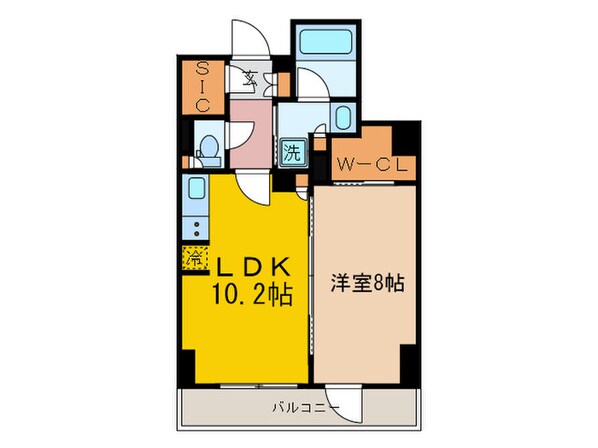 ﾊﾟｰｸｱｸｼｽ滝野川ﾗ ﾌﾞﾘｰｽﾞの物件間取画像